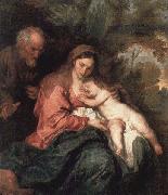 Anthony Van Dyck Ruhe auf der Flucht nach agypten Spain oil painting artist